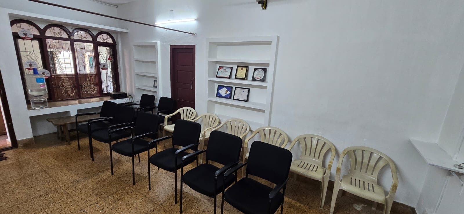 Waiting area of the clinic